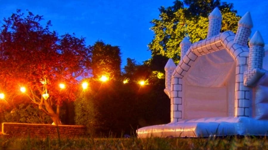 wedding bouncy castle hire Gloucestershire